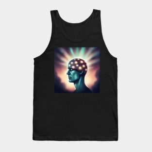 Meme - Brain lit Tank Top